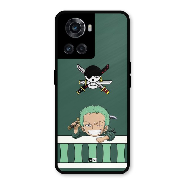 Pirate Hunter Zoro Metal Back Case for OnePlus 10R