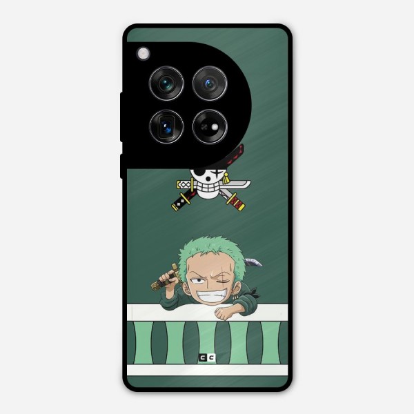 Pirate Hunter Zoro Metal Back Case for OnePlus 12