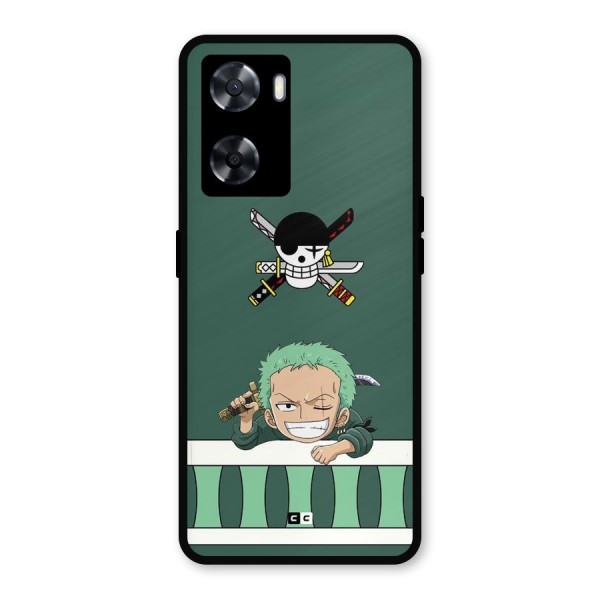 Pirate Hunter Zoro Metal Back Case for OnePlus Nord N20 SE