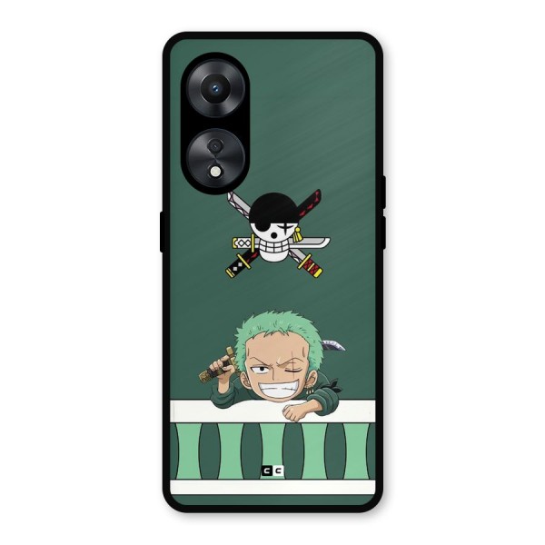 Pirate Hunter Zoro Metal Back Case for Oppo A78