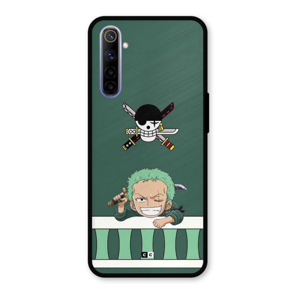 Pirate Hunter Zoro Metal Back Case for Realme 6i