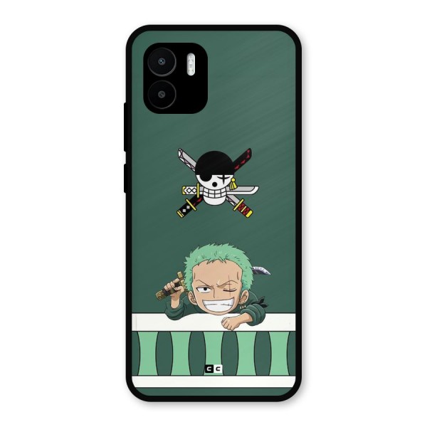 Pirate Hunter Zoro Metal Back Case for Redmi A2