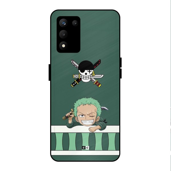 Pirate Hunter Zoro Metal Back Case for realme 9 5G SE