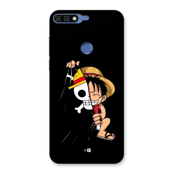 Pirate Luffy Back Case for Honor 7C