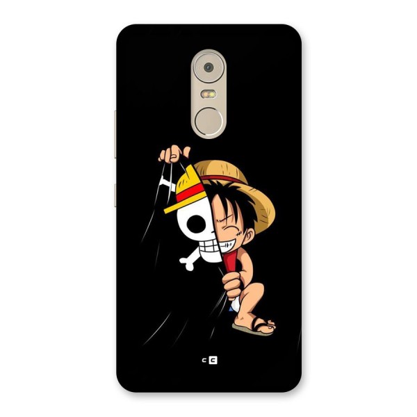 Pirate Luffy Back Case for Lenovo K6 Note