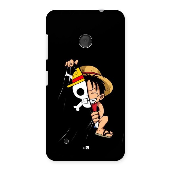 Pirate Luffy Back Case for Lumia 530