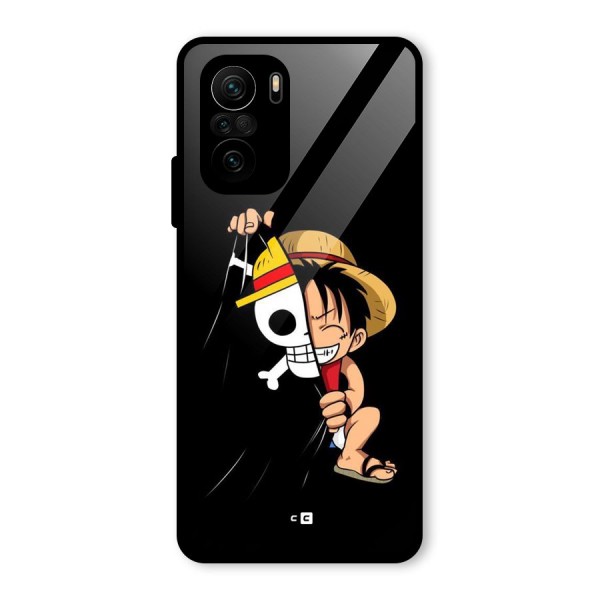 Pirate Luffy Glass Back Case for Mi 11x