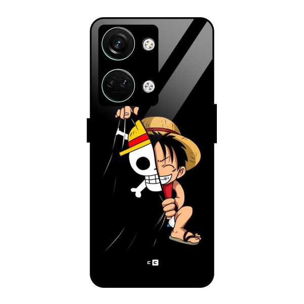 Pirate Luffy Glass Back Case for Oneplus Nord 3