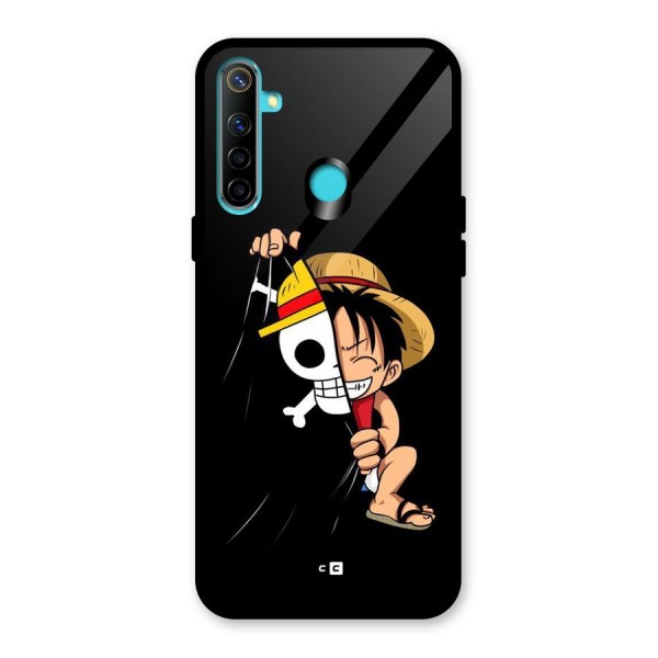 Pirate Luffy Glass Back Case for Realme 5