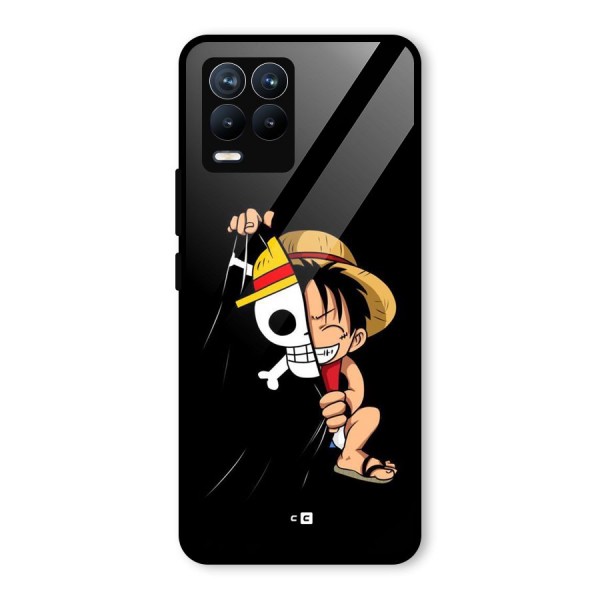 Pirate Luffy Glass Back Case for Realme 8 Pro