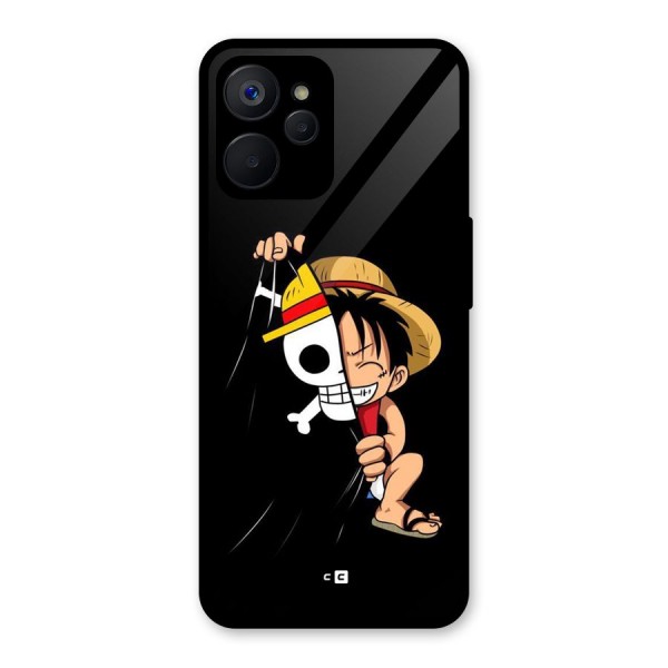 Pirate Luffy Glass Back Case for Realme 9i 5G