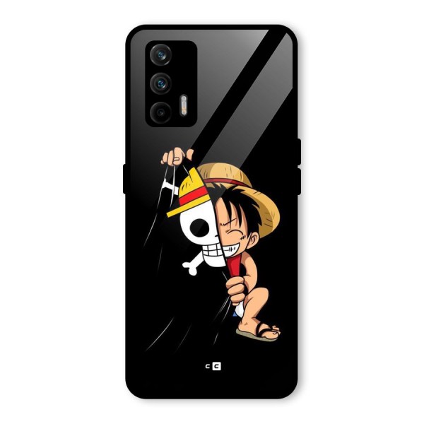 Pirate Luffy Glass Back Case for Realme GT 5G