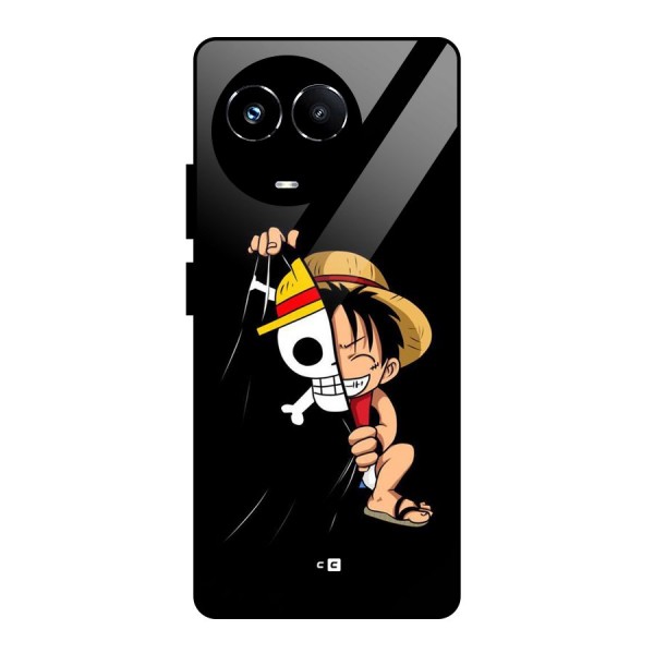 Pirate Luffy Glass Back Case for Realme Narzo 60X