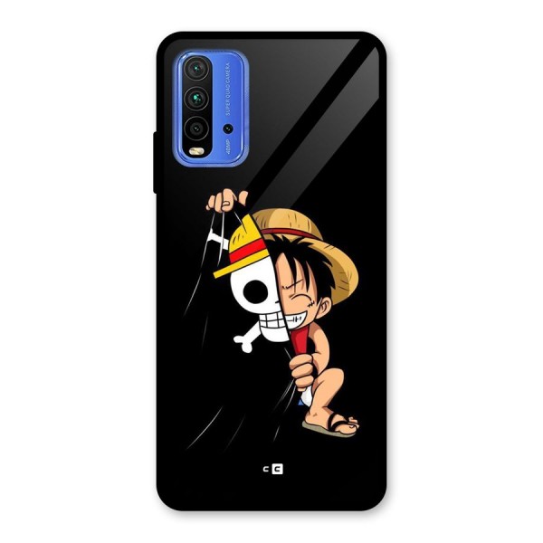 Pirate Luffy Glass Back Case for Redmi 9 Power