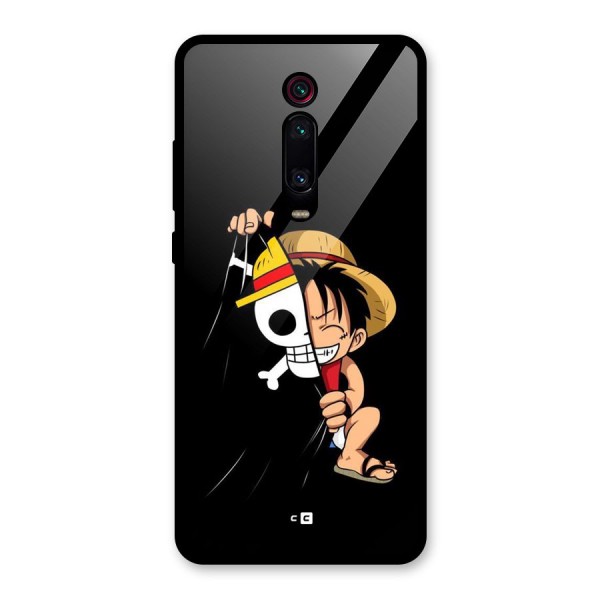 Pirate Luffy Glass Back Case for Redmi K20