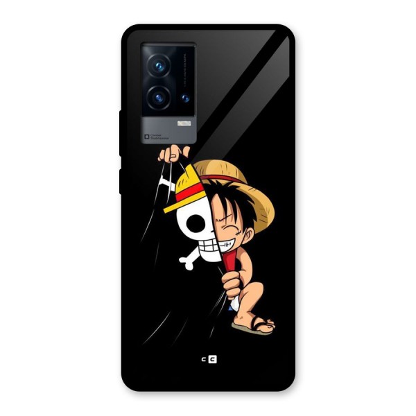 Pirate Luffy Glass Back Case for iQOO 9 5G