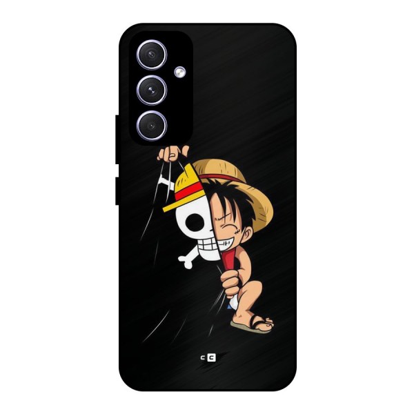 Pirate Luffy Metal Back Case for Galaxy A54