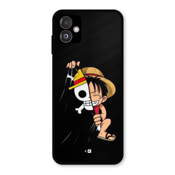 Pirate Luffy Metal Back Case for Galaxy F14