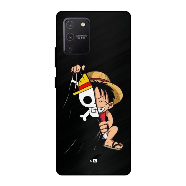 Pirate Luffy Metal Back Case for Galaxy S10 Lite