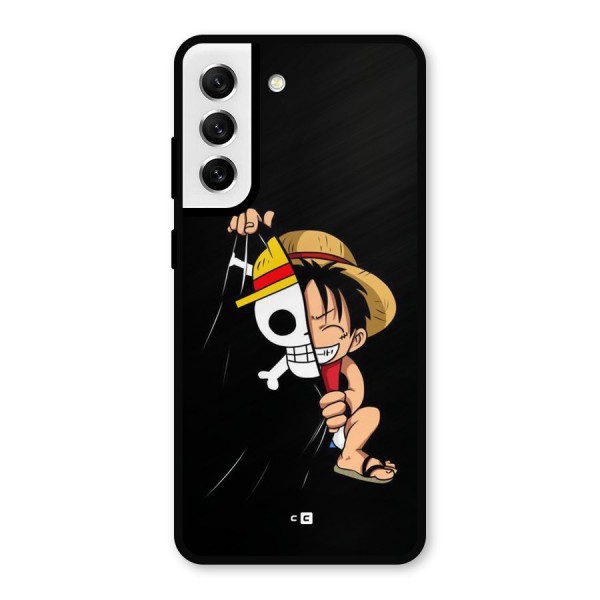 Pirate Luffy Metal Back Case for Galaxy S21 FE 5G