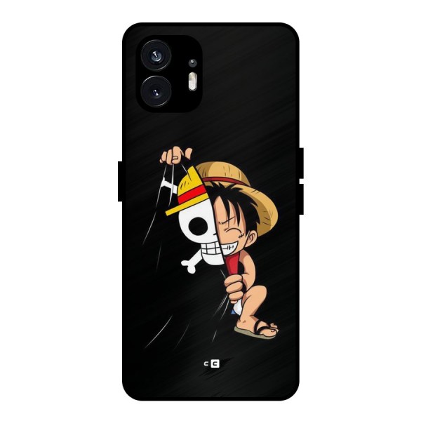 Pirate Luffy Metal Back Case for Nothing Phone 2