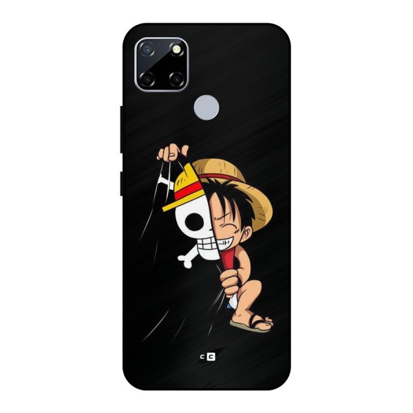 Pirate Luffy Metal Back Case for Realme Narzo 30A