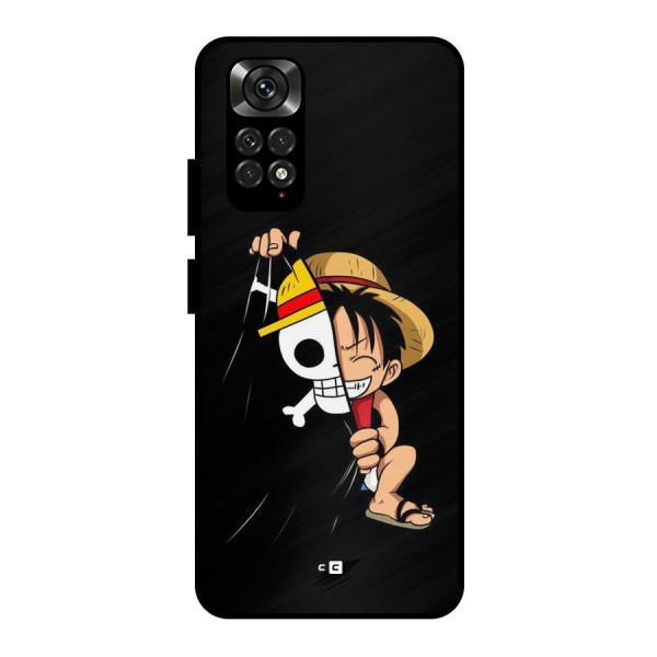 Pirate Luffy Metal Back Case for Redmi Note 11 Pro