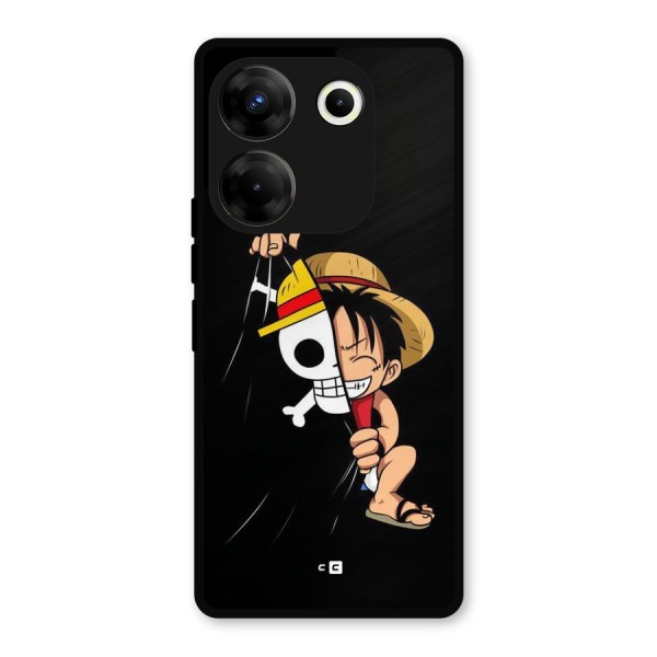 Pirate Luffy Metal Back Case for Tecno Camon 20 Pro