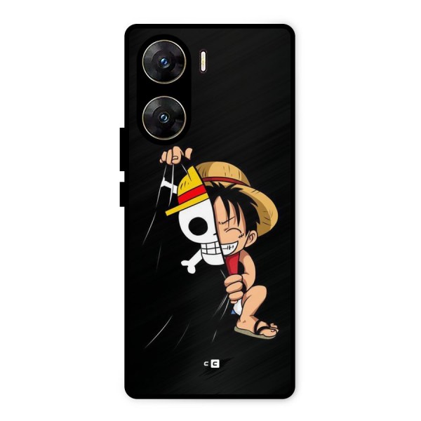 Pirate Luffy Metal Back Case for Vivo V29e