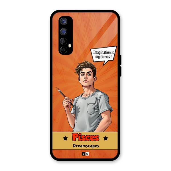 Pisces Dreamer Glass Back Case for Realme 7