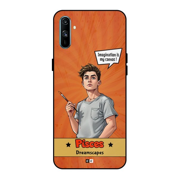 Pisces Dreamer Metal Back Case for Realme C3