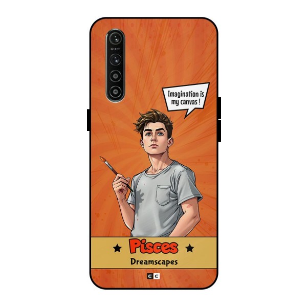 Pisces Dreamer Metal Back Case for Realme XT