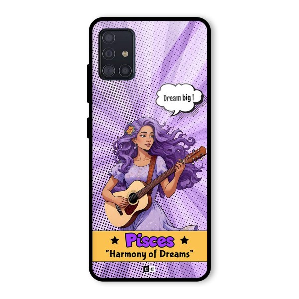 Pisces Dreams Glass Back Case for Galaxy A51