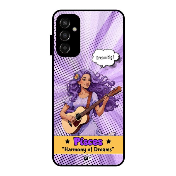 Pisces Dreams Glass Back Case for Galaxy F13