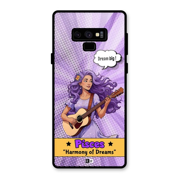 Pisces Dreams Glass Back Case for Galaxy Note 9