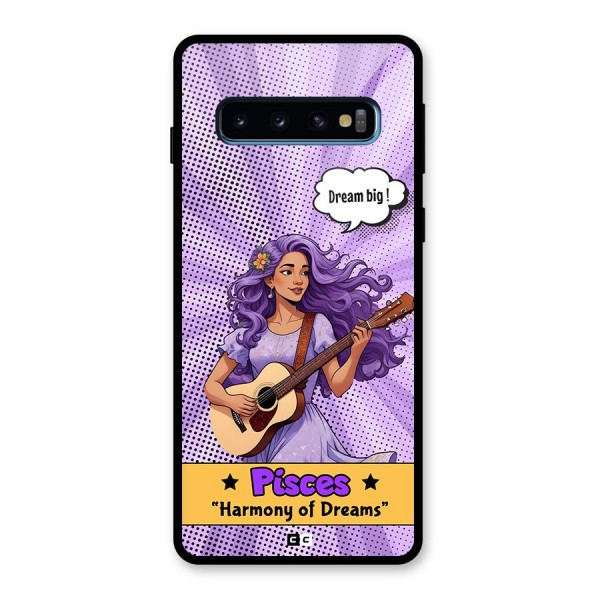 Pisces Dreams Glass Back Case for Galaxy S10