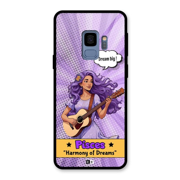 Pisces Dreams Glass Back Case for Galaxy S9