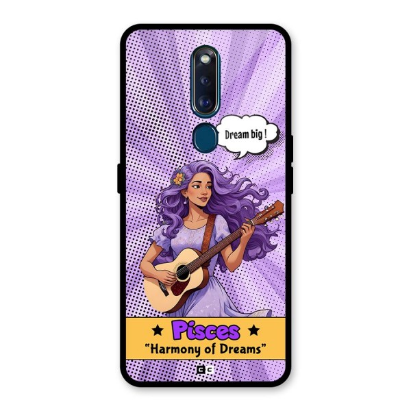 Pisces Dreams Glass Back Case for Oppo F11 Pro