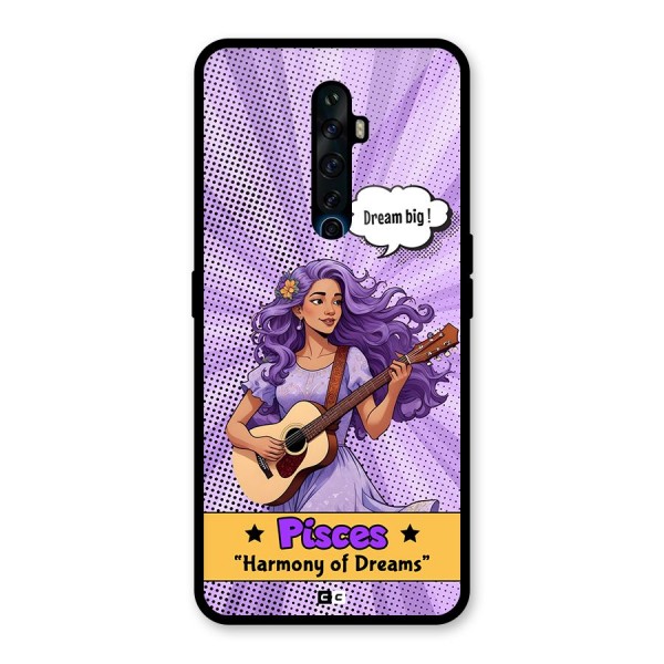 Pisces Dreams Glass Back Case for Oppo Reno2 F