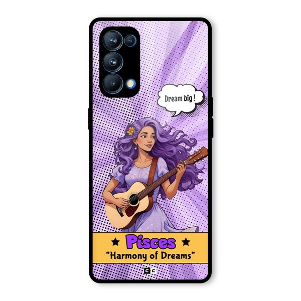 Pisces Dreams Glass Back Case for Oppo Reno5 Pro 5G