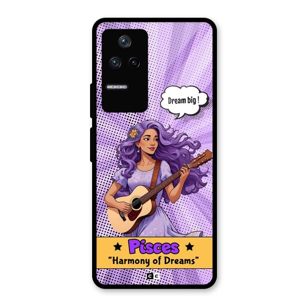 Pisces Dreams Glass Back Case for Poco F4 5G