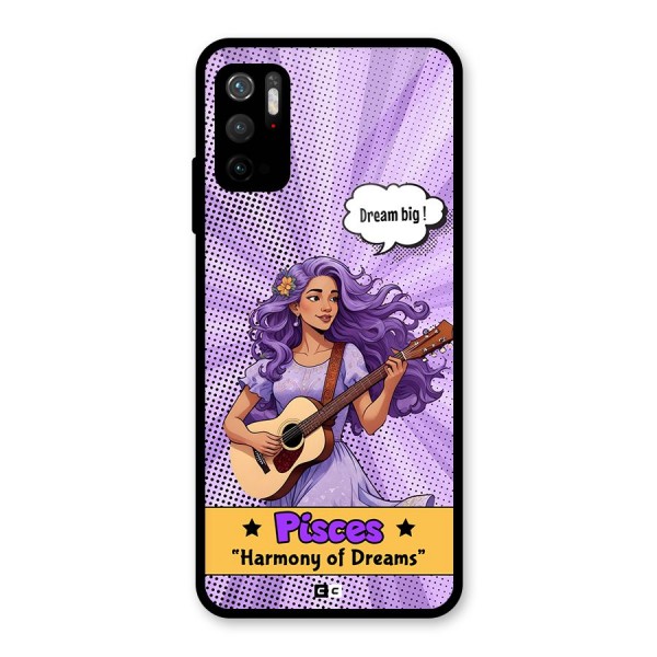 Pisces Dreams Glass Back Case for Poco M3 Pro 5G