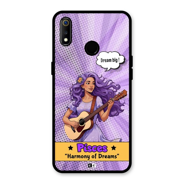 Pisces Dreams Glass Back Case for Realme 3i