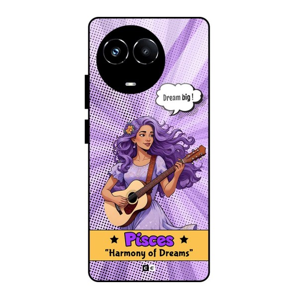 Pisces Dreams Glass Back Case for Realme Narzo 60X