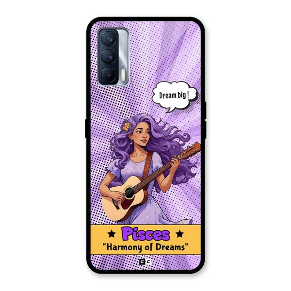 Pisces Dreams Glass Back Case for Realme X7