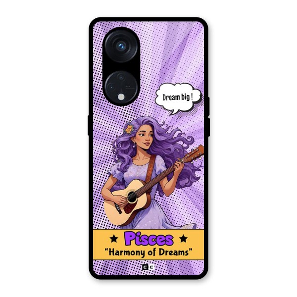 Pisces Dreams Glass Back Case for Reno8 T 5G