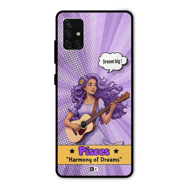 Pisces Dreams Metal Back Case for Galaxy A51