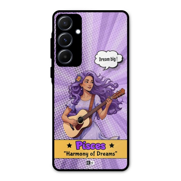 Pisces Dreams Metal Back Case for Galaxy A55