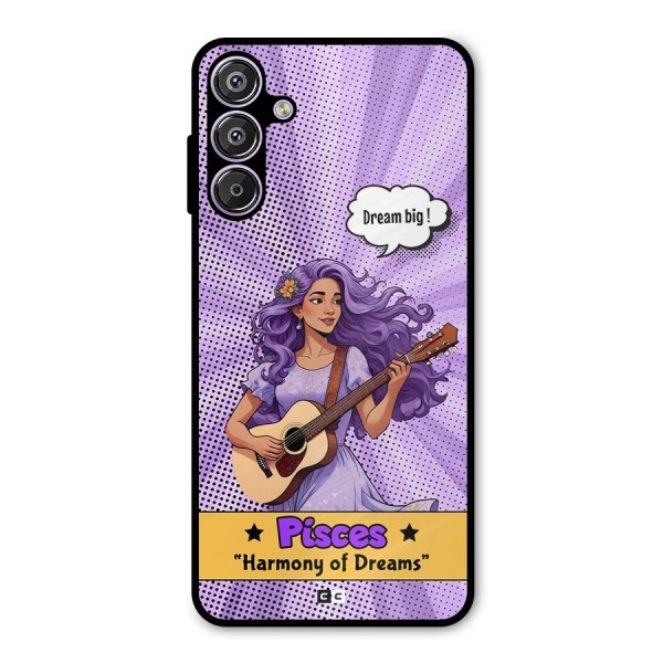 Pisces Dreams Metal Back Case for Galaxy F15