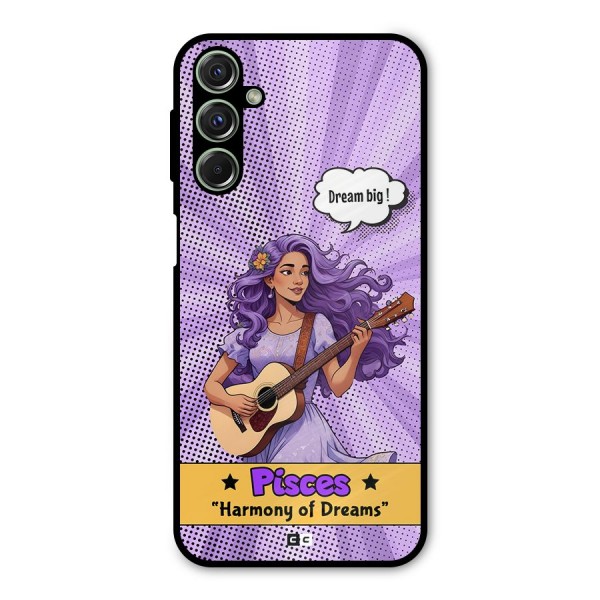 Pisces Dreams Metal Back Case for Galaxy F34